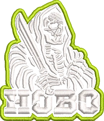 Applique Digitizing Example