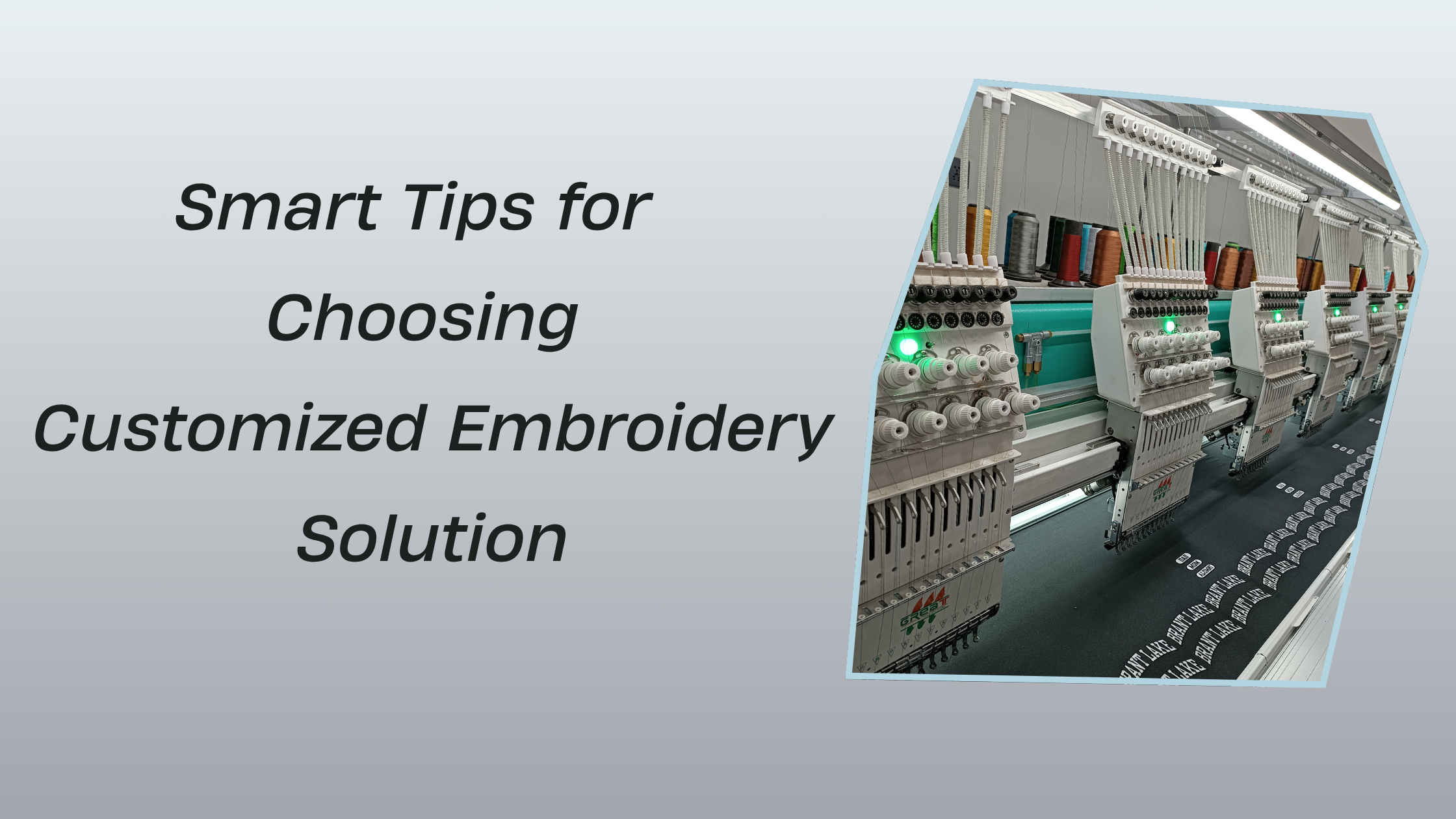 Cover image for Choosing the Right Customized Embroidery Digitizing Solutions for Your Needs