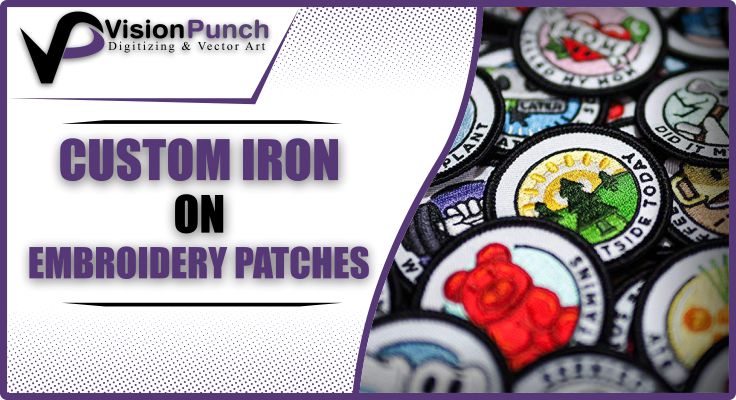 Cover image for Durable & Washable Custom Iron On Embroidery Patches